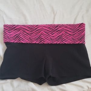 VS pink shorts